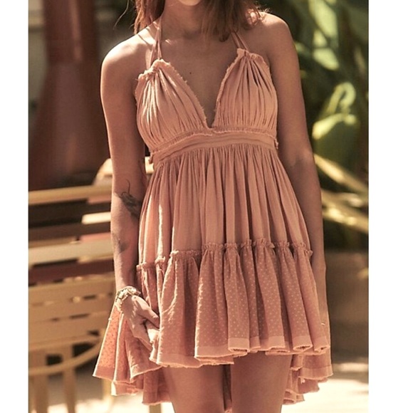 Free People 100 Degrees Mini Dress - Picture 1 of 4